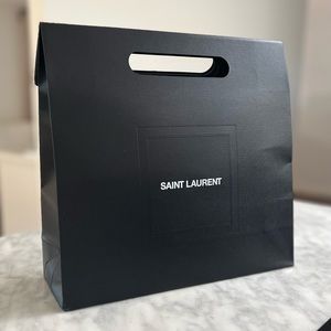 Saint Laurent Paper Shopping Bag